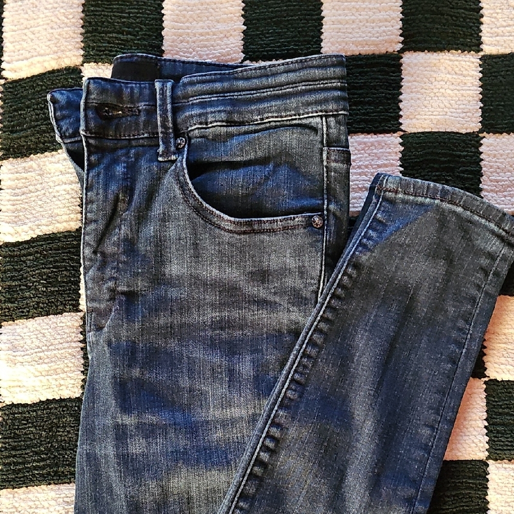 Buckle Black Skinny Jeans